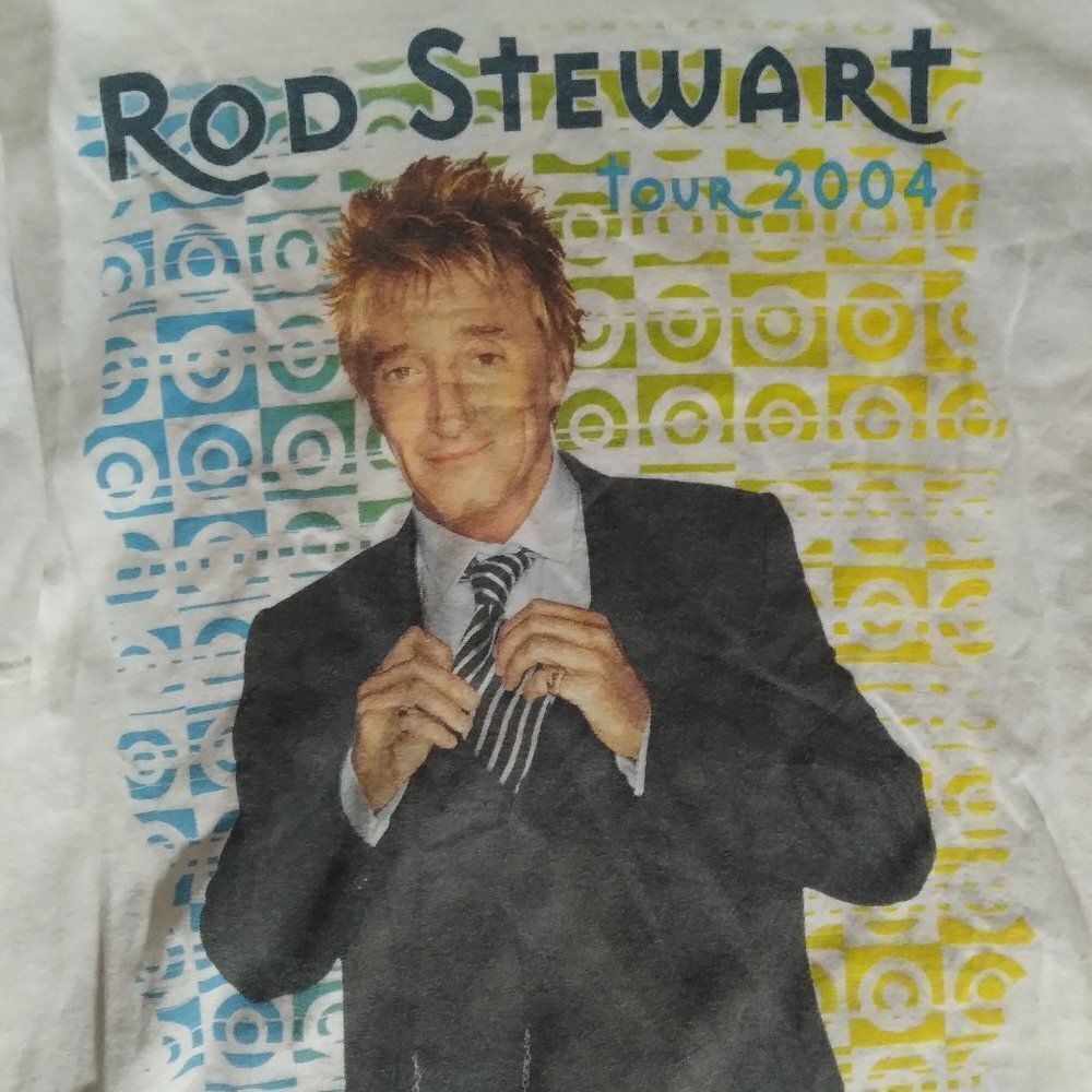 Vintage Rod Stewart Summer 2004 Tour T-Shirt
